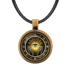 Кулон со шнурком Глаз и фазы Луны ALKF0173