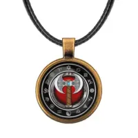 Кулон со шнурком Секира ALKF0179