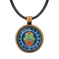 Кулон со шнурком Хамса ALKF0180