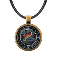 Кулон со шнурком Змея ALKF0193