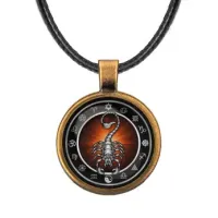 Кулон со шнурком Скорпион ALKF0211