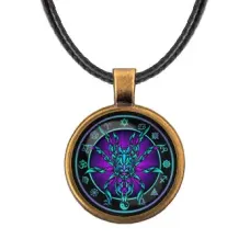 Кулон со шнурком Паук ALKF0214