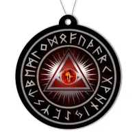 Ароматизатор - амулет Всевидящее око, аромат Лесные ягоды AR106