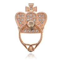 Держатель для телефона (попсокет) Корона со стразами DT004