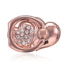 Держатель для телефона (попсокет) Любовь со стразами DT011