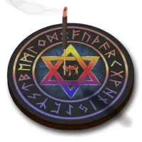 Подставка для благовоний Звезда Давида PB208