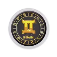 Акриловый магнит d.56мм Знаки Зодиака - Близнецы MAF0026