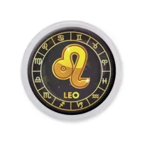 Акриловый магнит d.56мм Знаки Зодиака - Лев MAF0028
