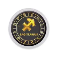 Акриловый магнит d.56мм Знаки Зодиака - Стрелец MAF0032