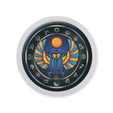 Акриловый магнит d.56мм Крылатый скарабей MAF0218