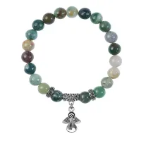 Браслет Ангел-хранитель (защита), Яшма BSP-18-17