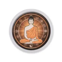 Акриловый магнит d.56мм Будда MAF0230