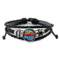 Кожаный браслет Ты ярче всех BSK-0487