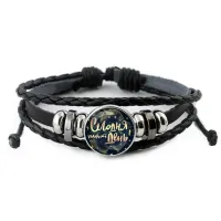 Кожаный браслет Сегодня твой день! BSK-0488