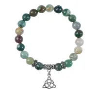 Браслет Трикветр (защита и гармония), Яшма BSP-18-0069