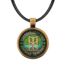 Кулон со шнурком Формула здоровья ALKF0406