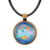 Кулон со шнурком 8 Марта ALKF0417