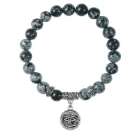 Браслет Око Ра (дар предвидения), Снежный обсидиан BSP-19-09