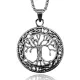 Амулет Дерево жизни на цепочке, d.3,5см AC117
