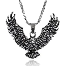 Амулет Орел на цепочке, 4х4,5см AC122