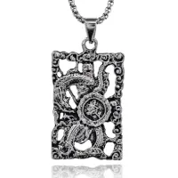 Амулет Гуан Гун на цепочке, 4х2,5см AC123