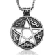 Амулет Пентаграмма на цепочке, d.3,5см AC125
