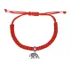 Плетёный браслет Медведь (защита, сила, победа) BZ1-19