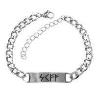 Браслет цепь из нерж.стали Исполнение желаний BSJ-111