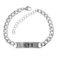 Браслет цепь из нерж.стали Рунические активаторы BSJ-140