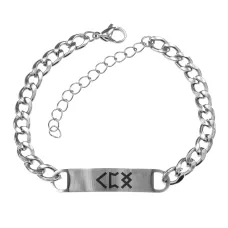 Браслет цепь из нерж.стали Улучшение самочувствия BSJ-143