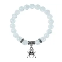 Браслет Паук (защита, трудолюбие, достаток), Сахарный кварц BSP-20-14