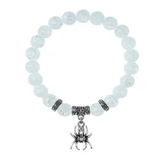Браслет Паук (защита, трудолюбие, достаток), Сахарный кварц BSP-20-14