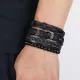 Набор из 4 браслетов Череп BSN038