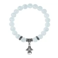 Браслет Ангел-хранитель (защита), Сахарный кварц BSP-20-17