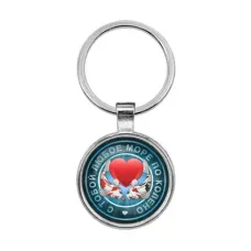 Брелок С тобой море по колено BKF0234