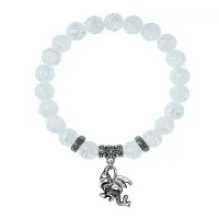 Браслет Дракон (удача, могущество, успех), Сахарный кварц BSP-20-25