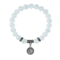 Браслет Багуа (защита от негативной энергии), Сахарный кварц BSP-20-34