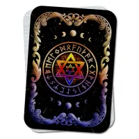 Магическая карта Звезда Давида YAN238