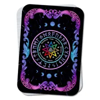 Магическая карта Викканское колесо года YAN248