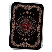 Магическая карта Пентаграмма и Дерево жизни YAN251