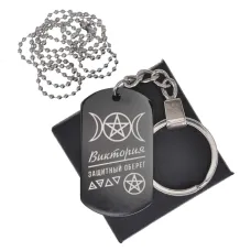 Женский именной амулет Виктория BKZB-161