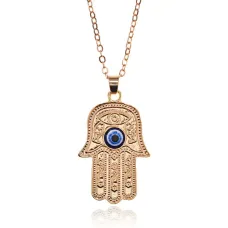 Кулон Хамса от сглаза на цепочке, 3,5х2см BJK226