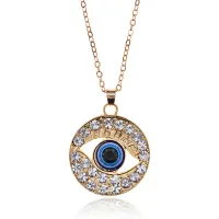 Кулон от сглаза на цепочке, d.2,5см BJK227