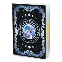 Обложка для паспорта ПВХ Волк оптом MOB129