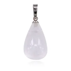 Кулон Капля, 3х1см, Горный хрусталь BJK212-06