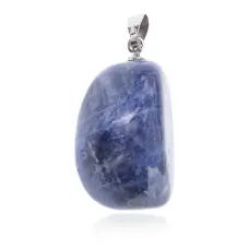 Кулон из натурального камня Содалит, 3х1,5см BJK217-07