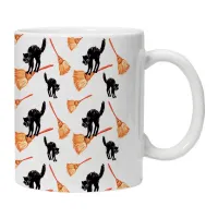 Кружка Кот на метле KRU111