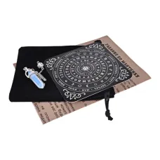 Набор для гадания с маятником Лунный камень OUN010