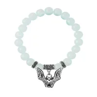 Браслет Летучая мышь (защита, счастье, успех), Лунный камень BSP-22-12