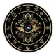Часы настенные Глаз 20 см, пластик MCH072
